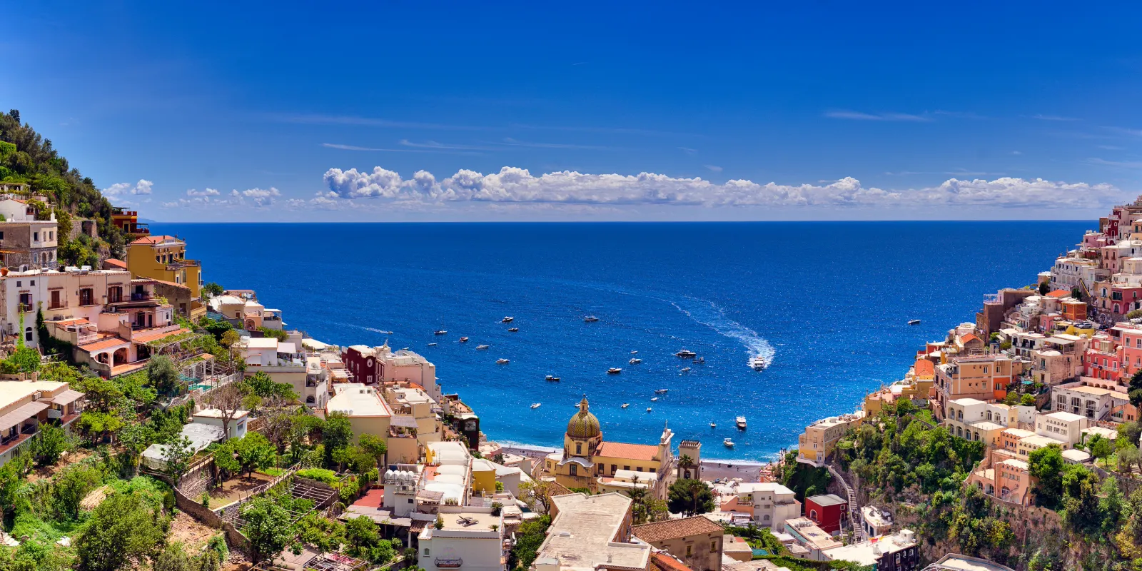 カプリ島とアマルフィ